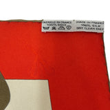 エルメス HERMES カレ90 LE CARNAVAL DE VENISE オレンジ シルク100％ レディース スカーフ
