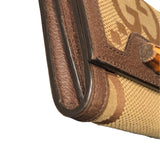 グッチ GUCCI バンブーコンパクトウォレット 658635 ベージュ バンブージャンボGG レディース 二つ折り財布