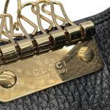 グッチ GUCCI GGマーモント 6連キーケース 456118 ブラック レザー メンズ キーケース