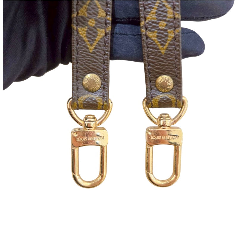 ルイ・ヴィトン LOUIS VUITTON ストラップ ブラウン モノグラム レディース ショルダーストラップ