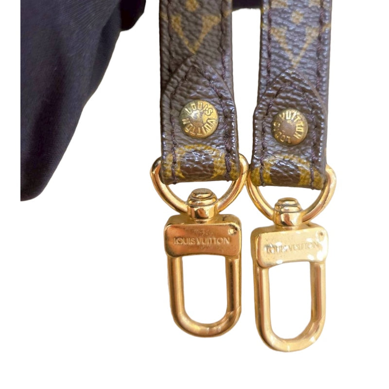 ルイ・ヴィトン LOUIS VUITTON ストラップ ブラウン モノグラム レディース ショルダーストラップ
