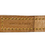 ルイ・ヴィトン LOUIS VUITTON ショルダーストラップ ベージュ　ゴールド金具 レザー ユニセックス ショルダーストラップ