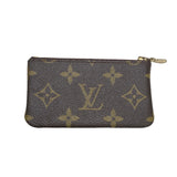 ルイ・ヴィトン LOUIS VUITTON ポシェットクレ M62650 ブラウン モノグラム レディース コインケース