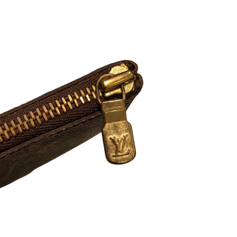 ルイ・ヴィトン LOUIS VUITTON ポシェットクレ M62650 ブラウン モノグラム レディース コインケース