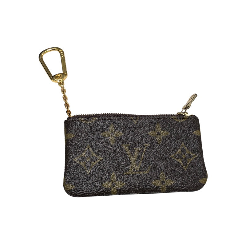 ルイ・ヴィトン LOUIS VUITTON ポシェットクレ M62650 ブラウン モノグラム レディース コインケース