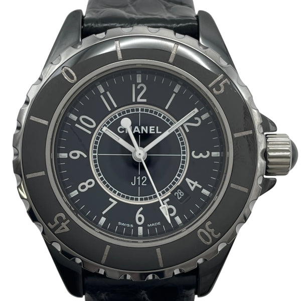 シャネル CHANEL J12 33MM H0680 ブラック セラミック/SS レディース 腕時計