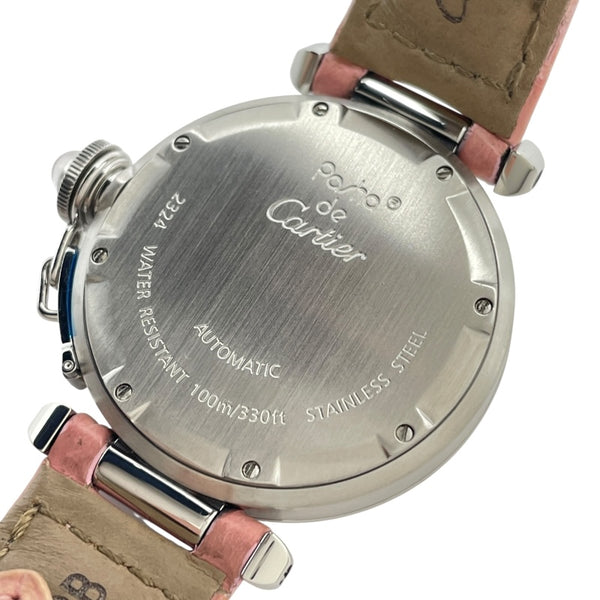 カルティエ Cartier パシャC ピンクシェル 2003年クリスマス限定 W3106499 ピンクシェル SS レディース 腕時計