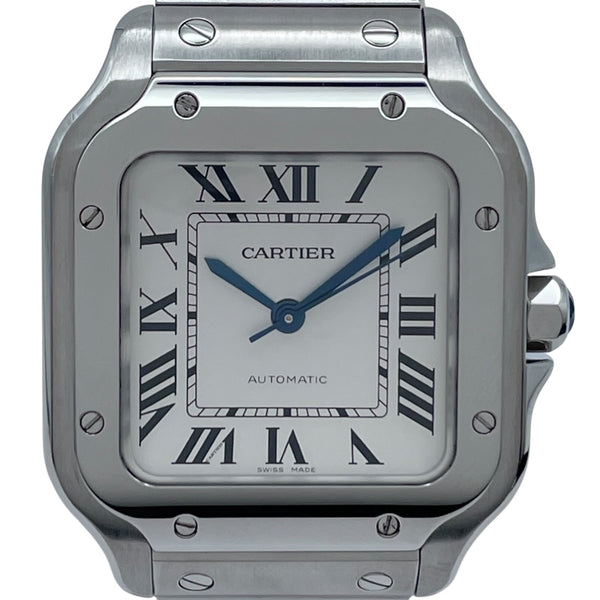 カルティエ Cartier サントスドゥカルティエMM WSSA0029 シルバー SS レディース 腕時計