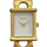 グッチ GUCCI レディースウォッチ 1800L ホワイト GP レディース 腕時計