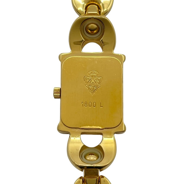 グッチ GUCCI レディースウォッチ 1800L ホワイト GP レディース 腕時計