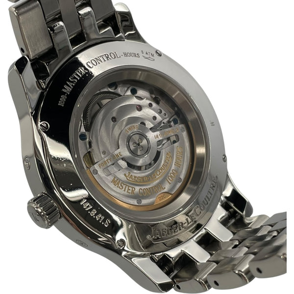 ジャガー・ルクルト JAEGER-LE COULTRE マスターカレンダー ムーンフェイズ 147.8.41.S シルバー SS メンズ 腕時計