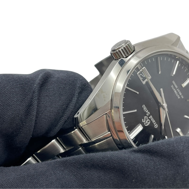グランドセイコー Grand Seiko ヘリテージコレクション メカニカルハイビート36000 SBGH205 ブラック SS メンズ 腕時計