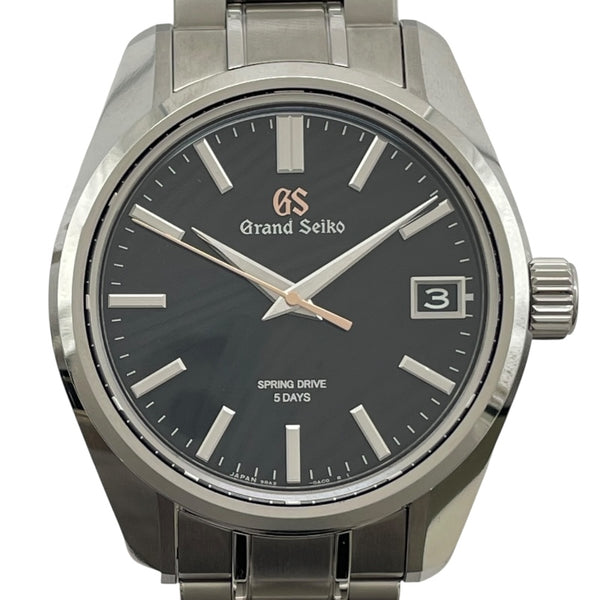 グランドセイコー Grand Seiko ヘリテージコレクション 44GS 55周年記念限定モデル SLGA013G ブラック SS メンズ 腕時計