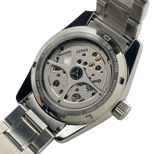 グランドセイコー Grand Seiko ヘリテージコレクション 44GS 55周年記念限定モデル SLGA013G ブラック SS メンズ 腕時計