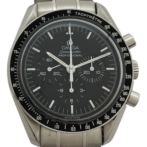 オメガ OMEGA スピードマスター ムーンウォッチ プロフェッショナル ムーンウォッチ 3570.50 ブラック SS メンズ 腕時計