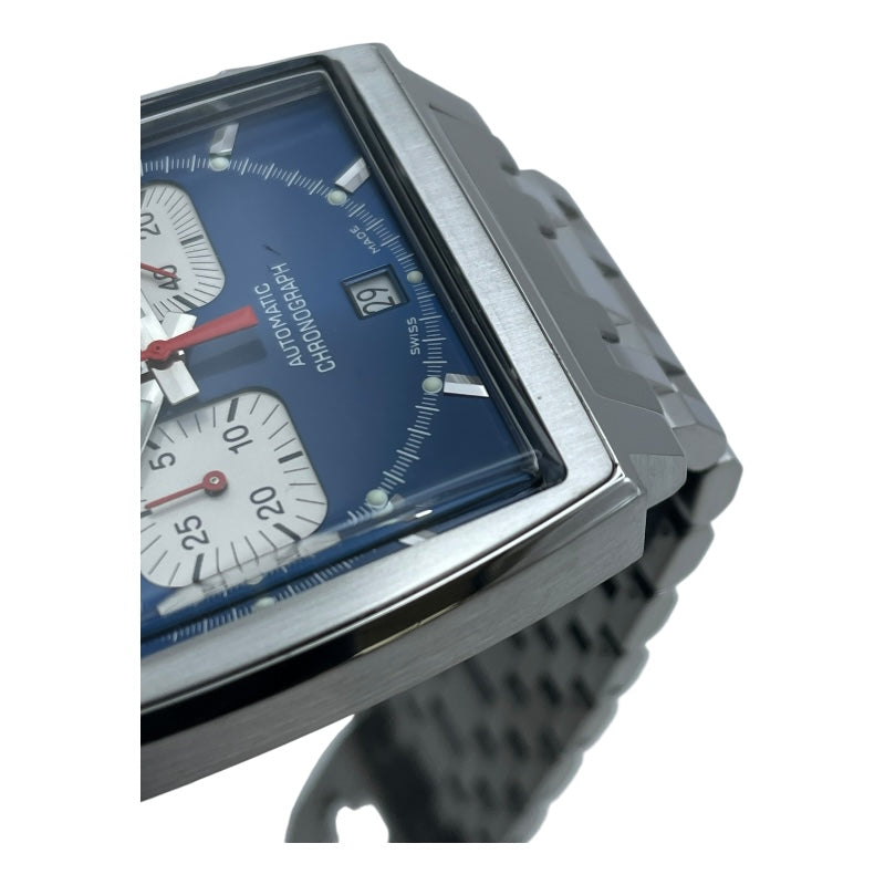 タグ・ホイヤー TAG HEUER モナコ スティーブ・マックイーン CW2113.BA0780 ブルー SS メンズ 腕時計
