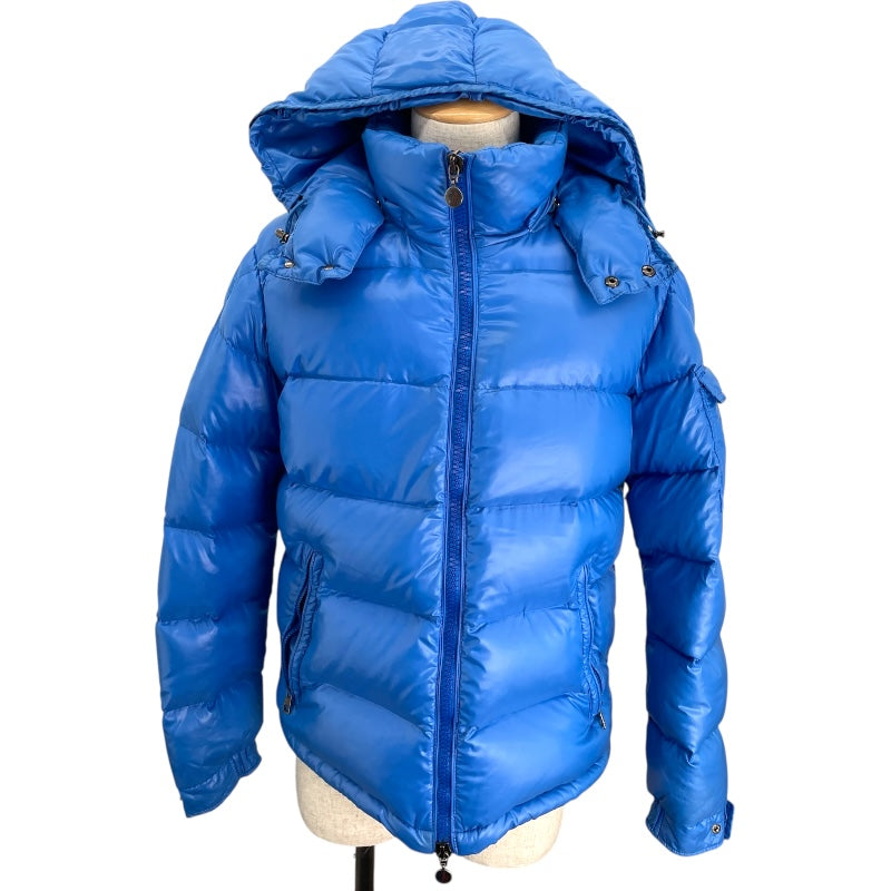 モンクレール MONCLER MAYAダウンジャケット ブルー ナイロン メンズ ダウンジャケット