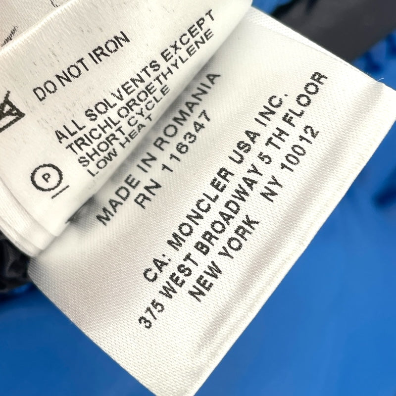モンクレール MONCLER MAYAダウンジャケット ブルー ナイロン メンズ ダウンジャケット