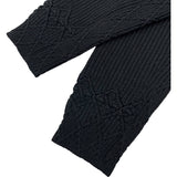 シャネル CHANEL ココマークボタンニットジャケット P79195 ネイビー コットン レディース その他アウター