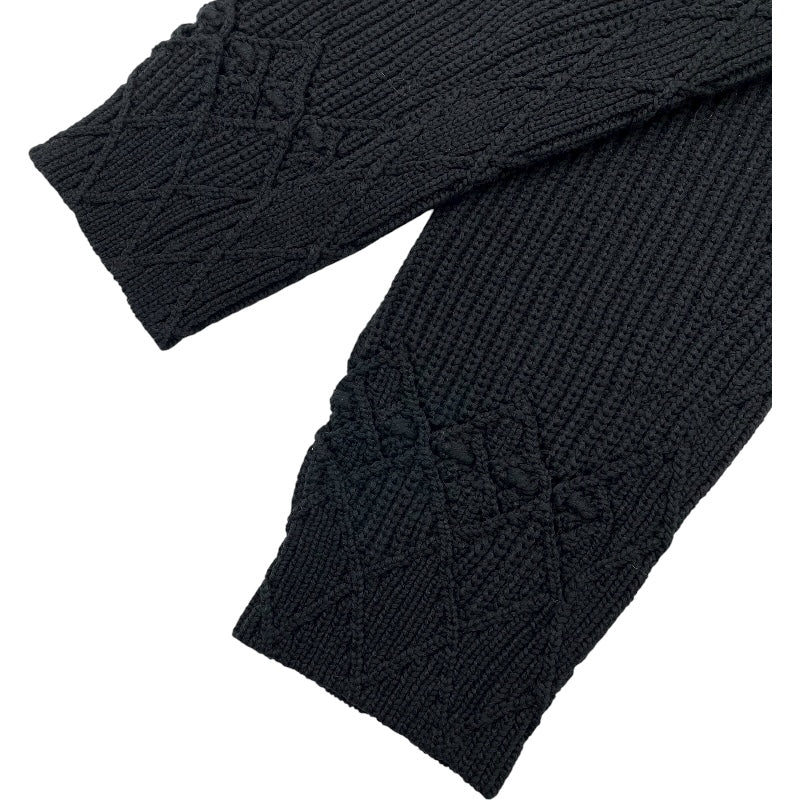 シャネル CHANEL ココマークボタンニットジャケット P79195 ネイビー コットン レディース その他アウター