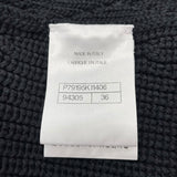 シャネル CHANEL ココマークボタンニットジャケット P79195 ネイビー コットン レディース その他アウター