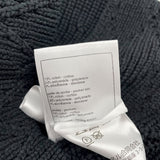 シャネル CHANEL ココマークボタンニットジャケット P79195 ネイビー コットン レディース その他アウター