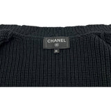 シャネル CHANEL ココマークボタンニットジャケット P79195 ネイビー コットン レディース その他アウター