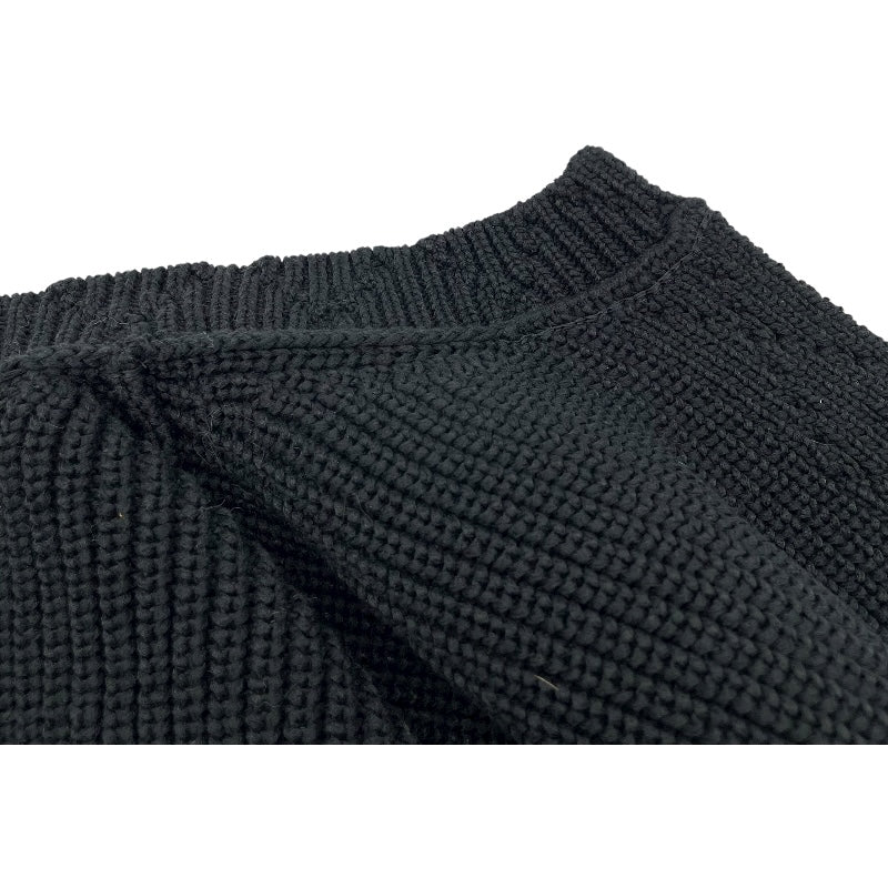 シャネル CHANEL ココマークボタンニットジャケット P79195 ネイビー コットン レディース その他アウター