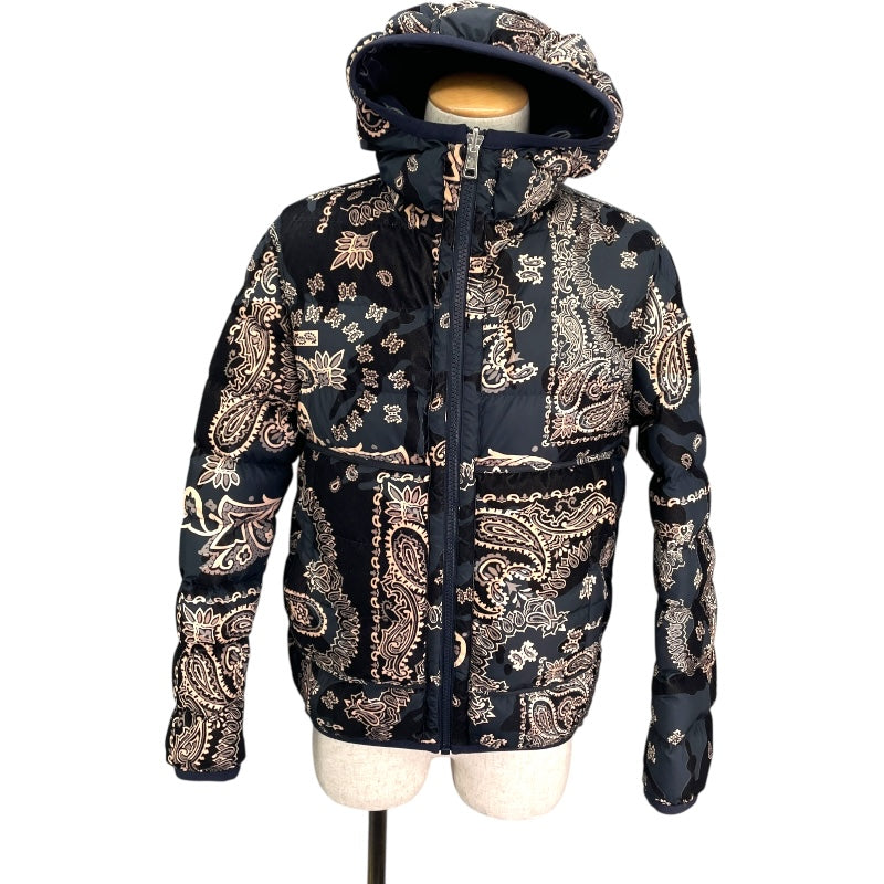 モンクレール MONCLER FREVILLEリバーシブルダウンジャケット G20911A00015 68950 ネイビー ナイロン メンズ ダウンジャケット