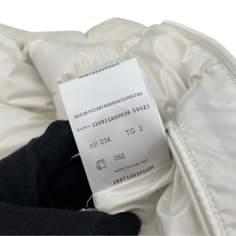 モンクレール MONCLER MICHAEL ダウンジャケット ホワイト ナイロン レディース ダウンジャケット