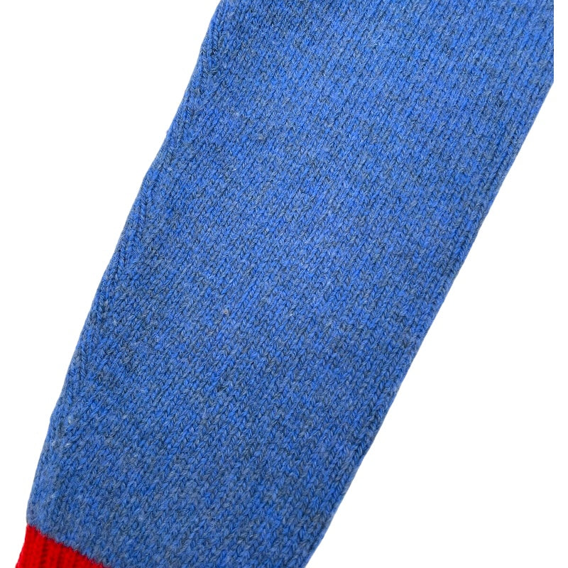 グッチ GUCCI ラビットロゴニットセーター 519831 ブルー 羊毛 レディース セーター