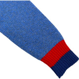 グッチ GUCCI ラビットロゴニットセーター 519831 ブルー 羊毛 レディース セーター