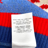 グッチ GUCCI ラビットロゴニットセーター 519831 ブルー 羊毛 レディース セーター