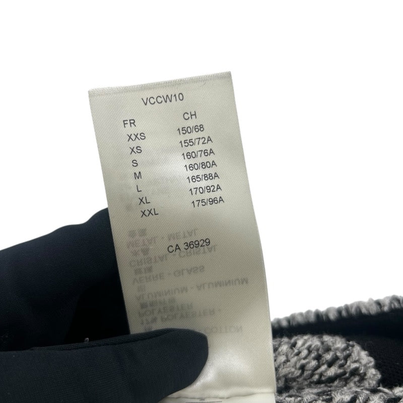 ルイ・ヴィトン LOUIS VUITTON ツイードニットスカート FMKZ92 グレー ツイード レディース ロングスカート