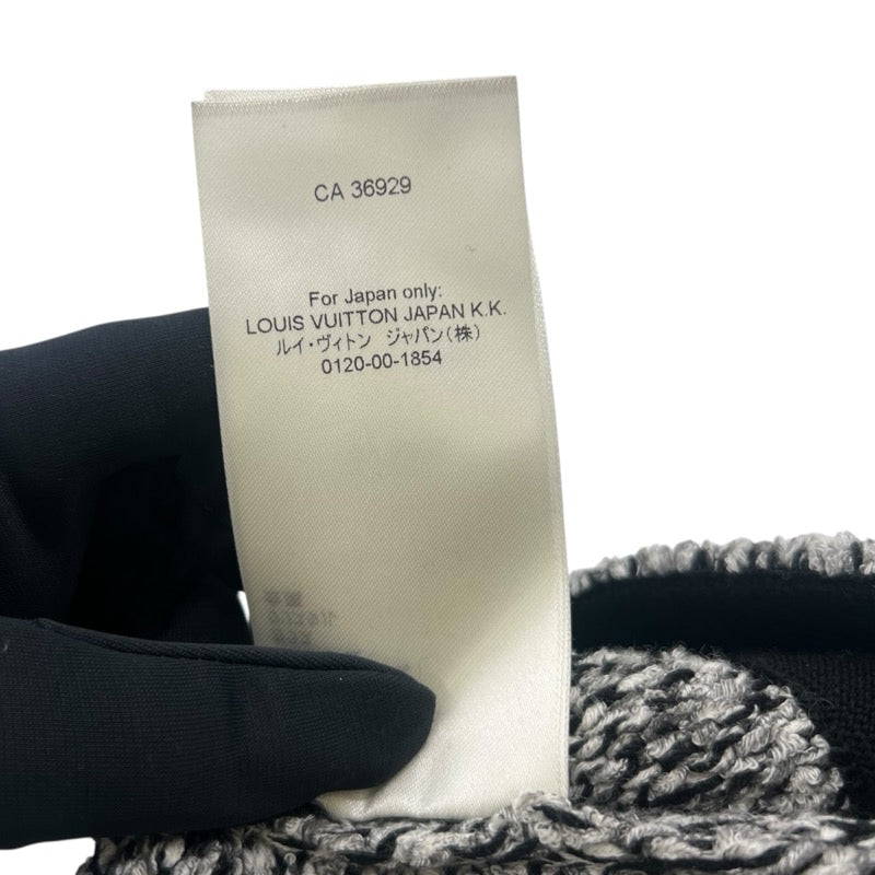 ルイ・ヴィトン LOUIS VUITTON ツイードニットスカート FMKZ92 グレー ツイード レディース ロングスカート