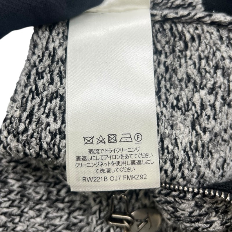 ルイ・ヴィトン LOUIS VUITTON ツイードニットスカート FMKZ92 グレー ツイード レディース ロングスカート