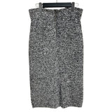 ルイ・ヴィトン LOUIS VUITTON ツイードニットスカート FMKZ92 グレー ツイード レディース ロングスカート