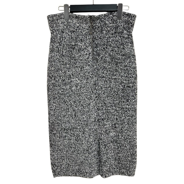 ルイ・ヴィトン LOUIS VUITTON ツイードニットスカート FMKZ92 グレー ツイード レディース ロングスカート