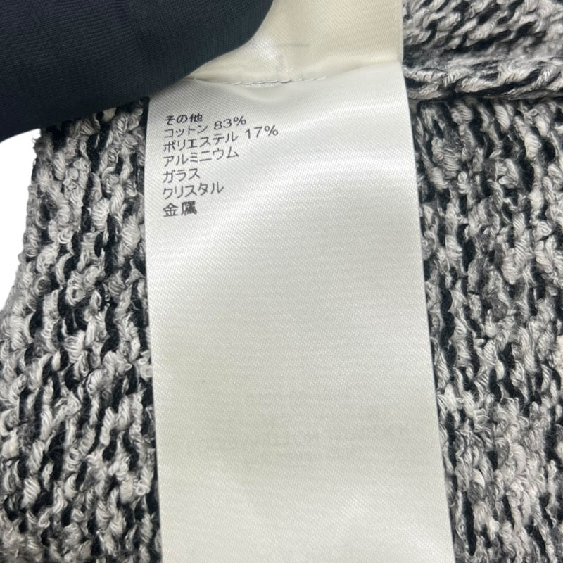 ルイ・ヴィトン LOUIS VUITTON ツイードニットスカート FMKZ92 グレー ツイード レディース ロングスカート