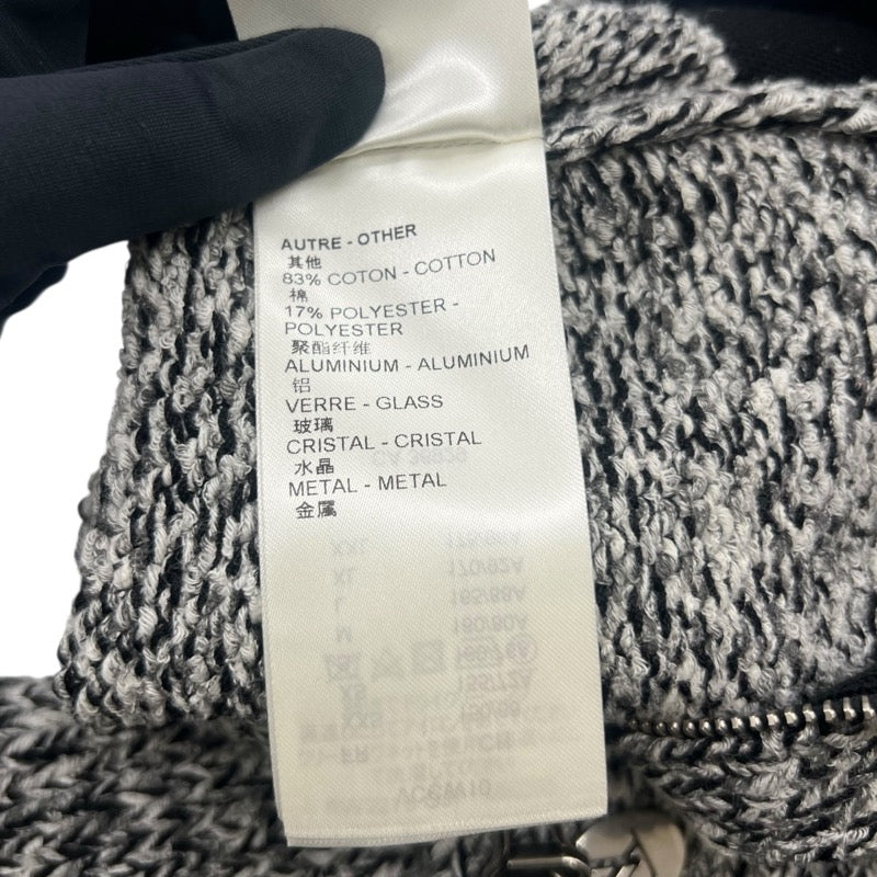 ルイ・ヴィトン LOUIS VUITTON ツイードニットスカート FMKZ92 グレー ツイード レディース ロングスカート