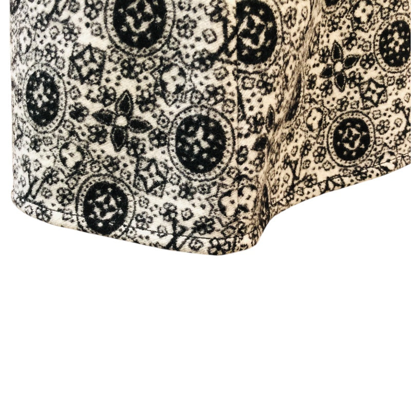 ルイ・ヴィトン LOUIS VUITTON モノグラム切替ジップワンピース FADR36 ウール レディース ワンピース