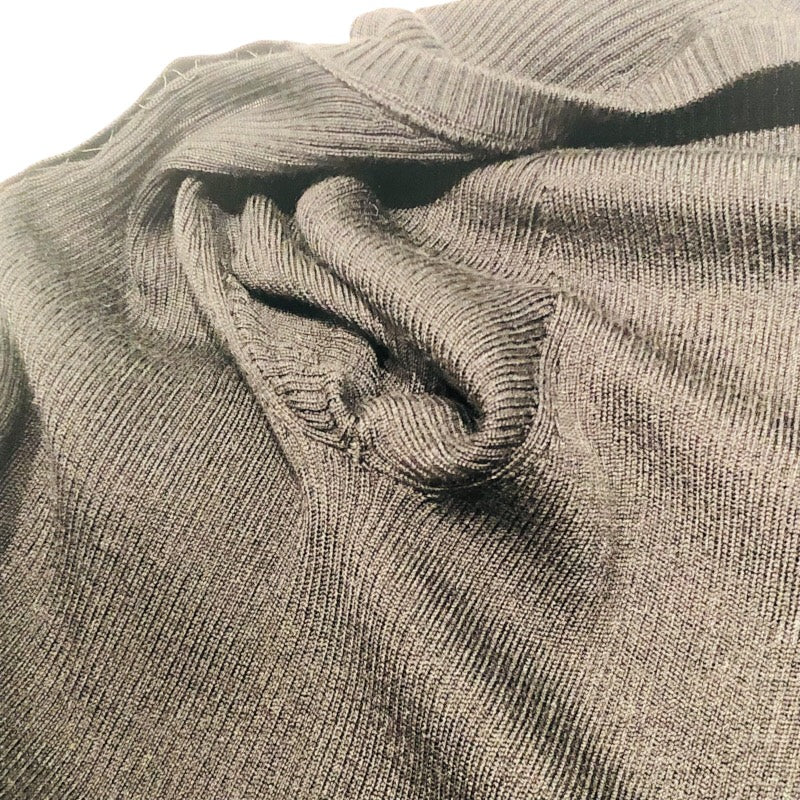 ルイ・ヴィトン LOUIS VUITTON モノグラム切替ジップワンピース FADR36 ウール レディース ワンピース