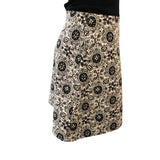 ルイ・ヴィトン LOUIS VUITTON モノグラム切替ジップワンピース FADR36 ウール レディース ワンピース