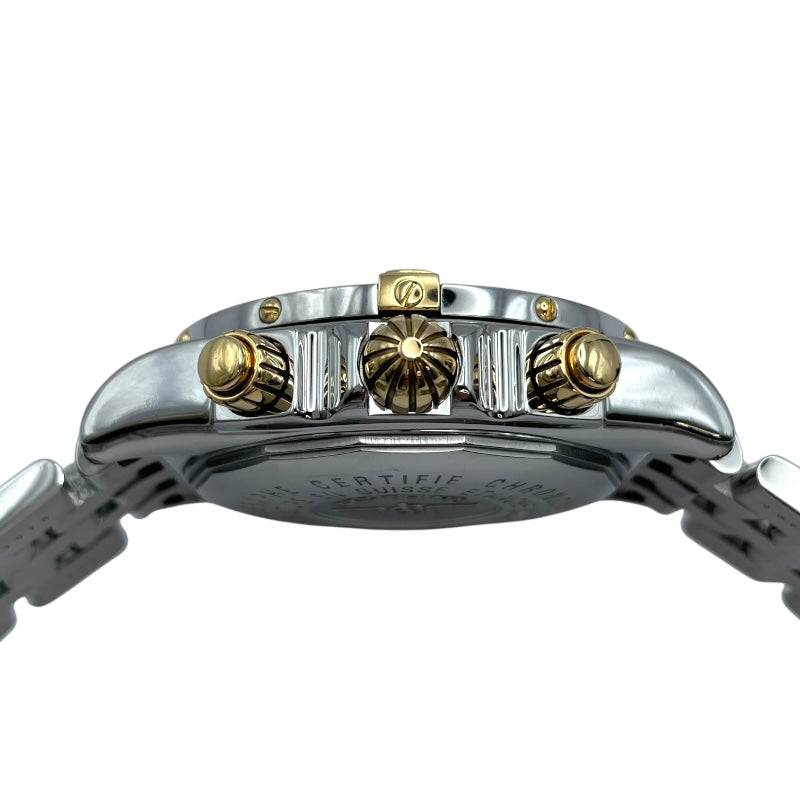 ブライトリング BREITLING クロノマットエボリューション B13356 ブラック SS/YG 自動巻き メンズ 腕時計