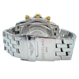 ブライトリング BREITLING クロノマットエボリューション B13356 ブラック SS/YG 自動巻き メンズ 腕時計