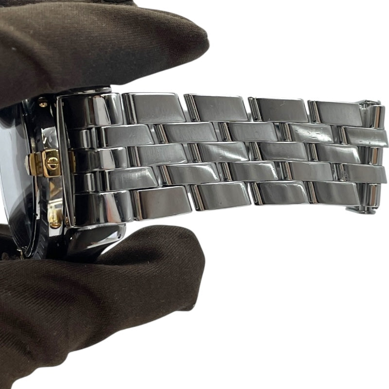 ブライトリング BREITLING クロノマットエボリューション B13356 ブラック SS/YG 自動巻き メンズ 腕時計