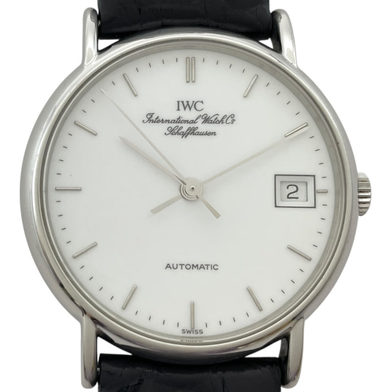 インターナショナルウォッチカンパニー IWC ポートフィノ IW351320 ホワイト SS 自動巻き メンズ 腕時計