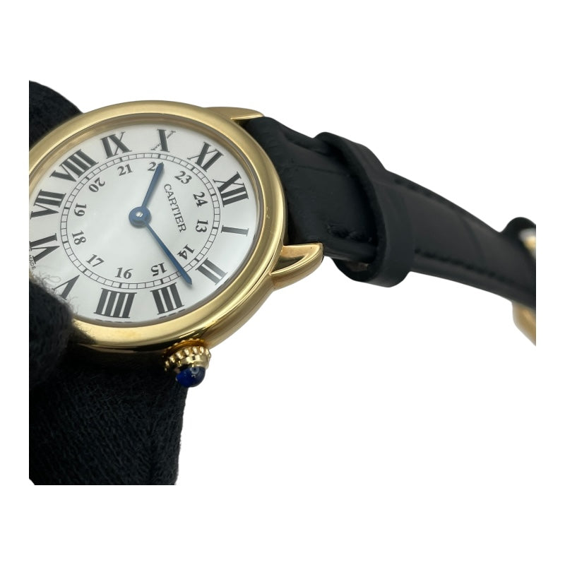 カルティエ Cartier ロンド ソロドゥカルティエ W6700355 ホワイト K18/SS メンズ 腕時計