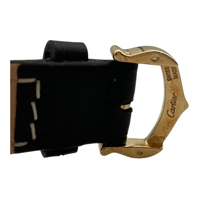 カルティエ Cartier ロンド ソロドゥカルティエ W6700355 ホワイト K18/SS メンズ 腕時計