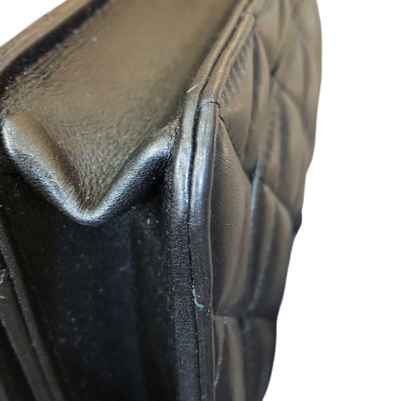 シャネル CHANEL 2.55 チェーンウォレット A80441 ブラック/ゴールド金具 ラム レディース ショルダーバッグ